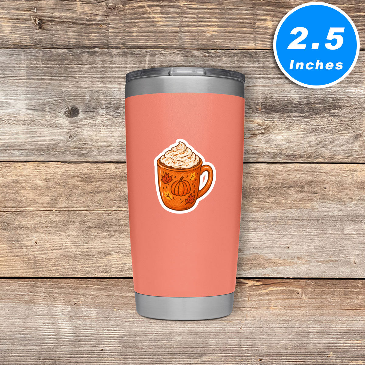 Fall Coffee Vinyl Stickers