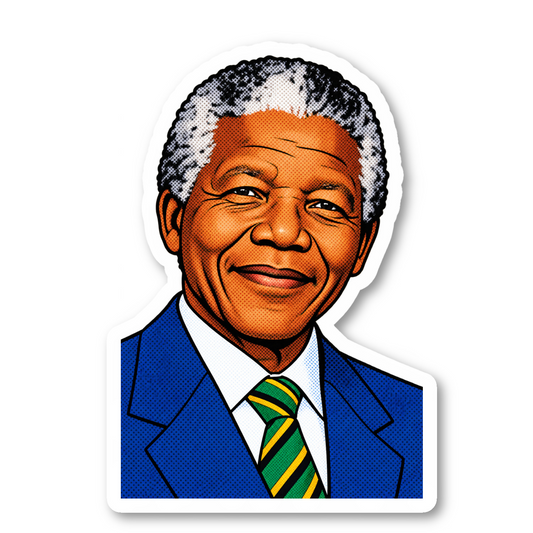 Nelson Mandela Sticker Vinyl Sticker