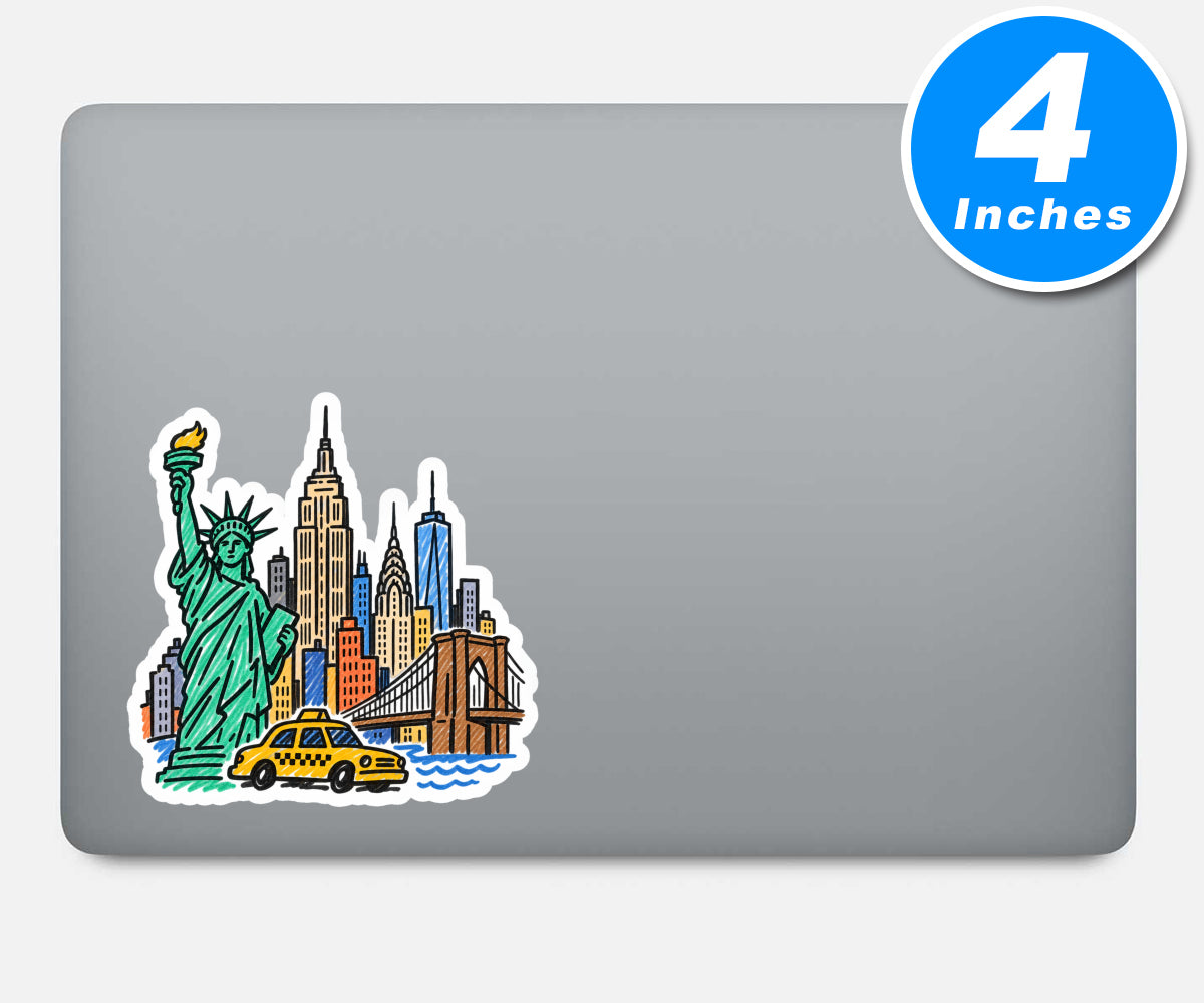 Laptop Sticker Nyc Vinyl Stickers