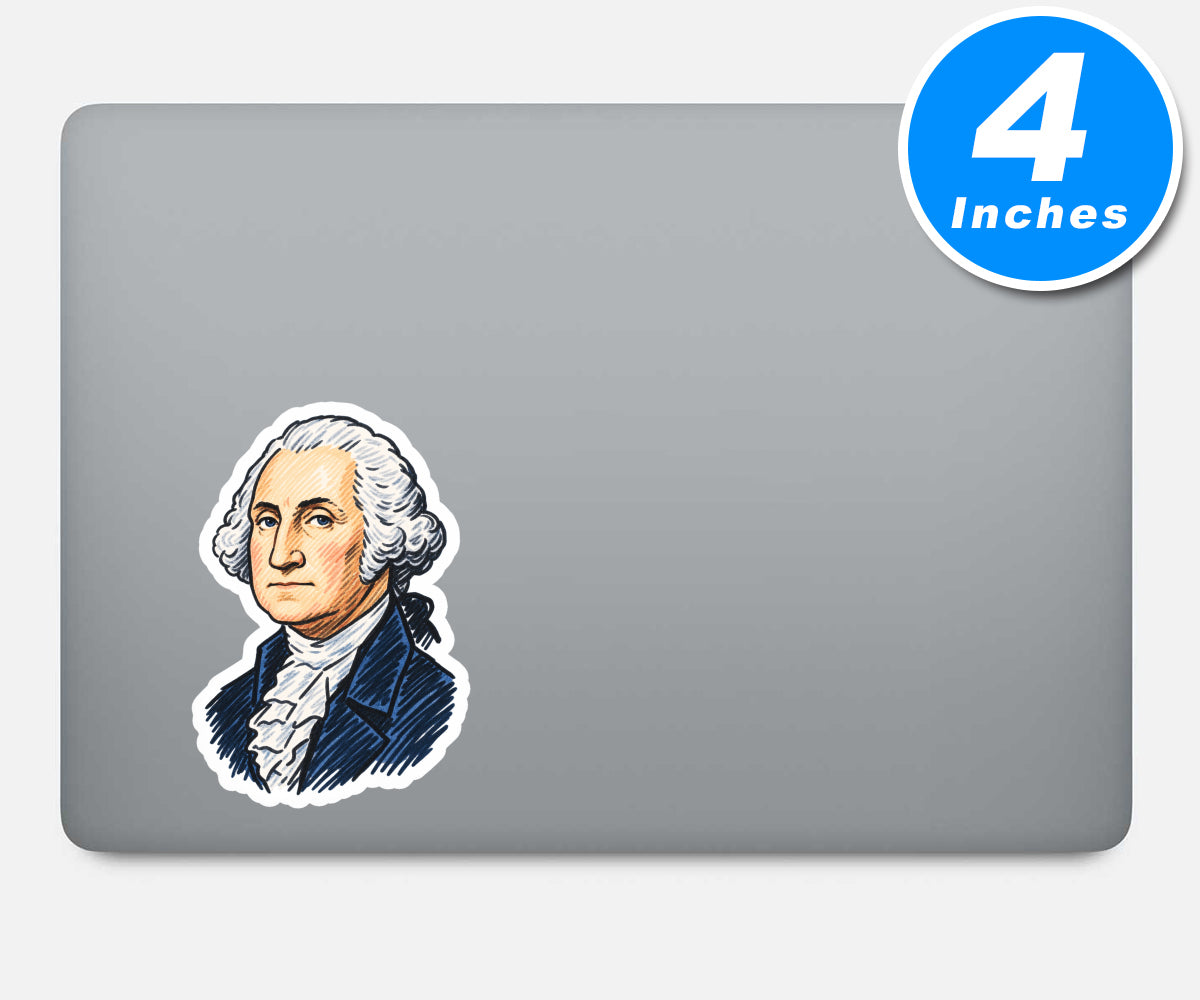 George Washington Vinyl Stickers