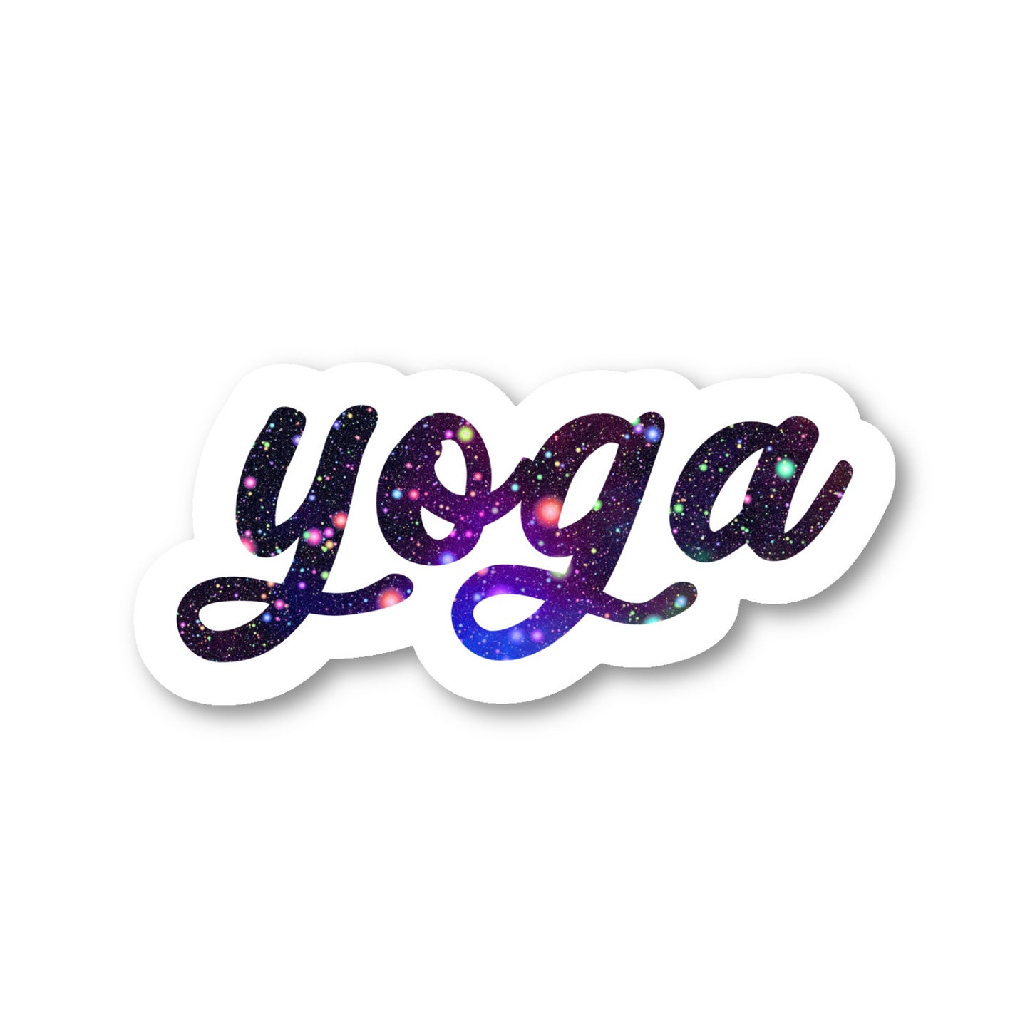 Yoga Vinyl Sticker