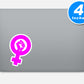 Feminism Feminists Womens Empowerment Vinyl Stickers