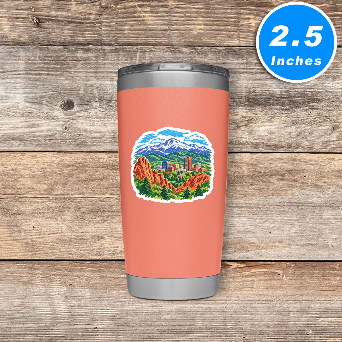 Colorado Springs Vinyl Stickers