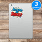 Will There Be Snacks Quote Vinyl Stickers