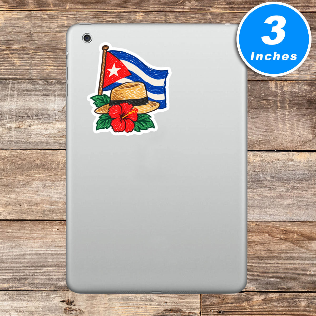 Cuban Pride Stickers Vinyl Stickers