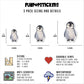 Penguin Stickers Vinyl Stickers