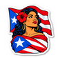 Puerto Rican Pride Stickers Vinyl Sticker
