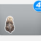 Sea Otter Stickers Vinyl Stickers