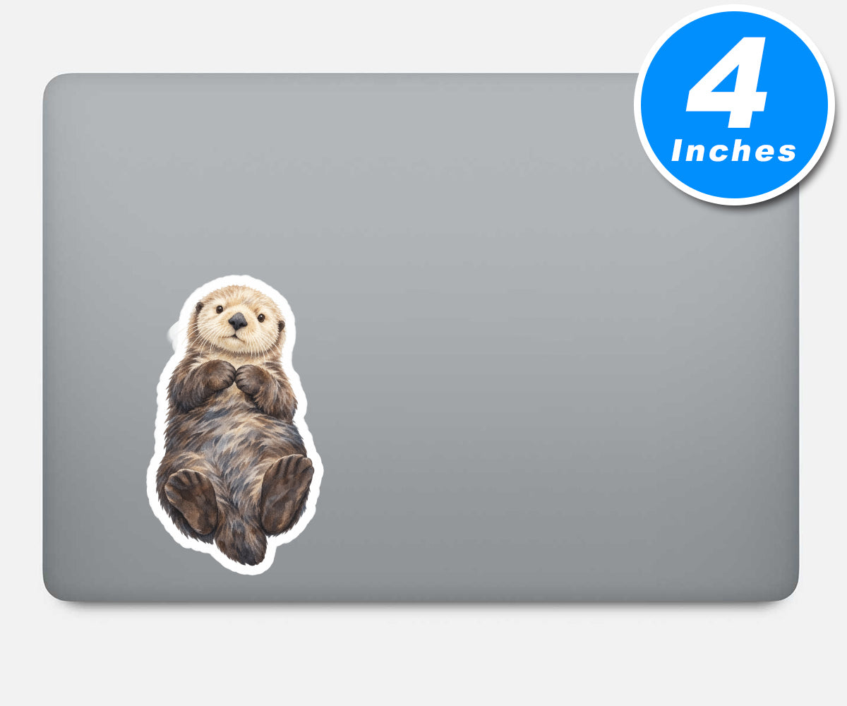 Sea Otter Stickers Vinyl Stickers