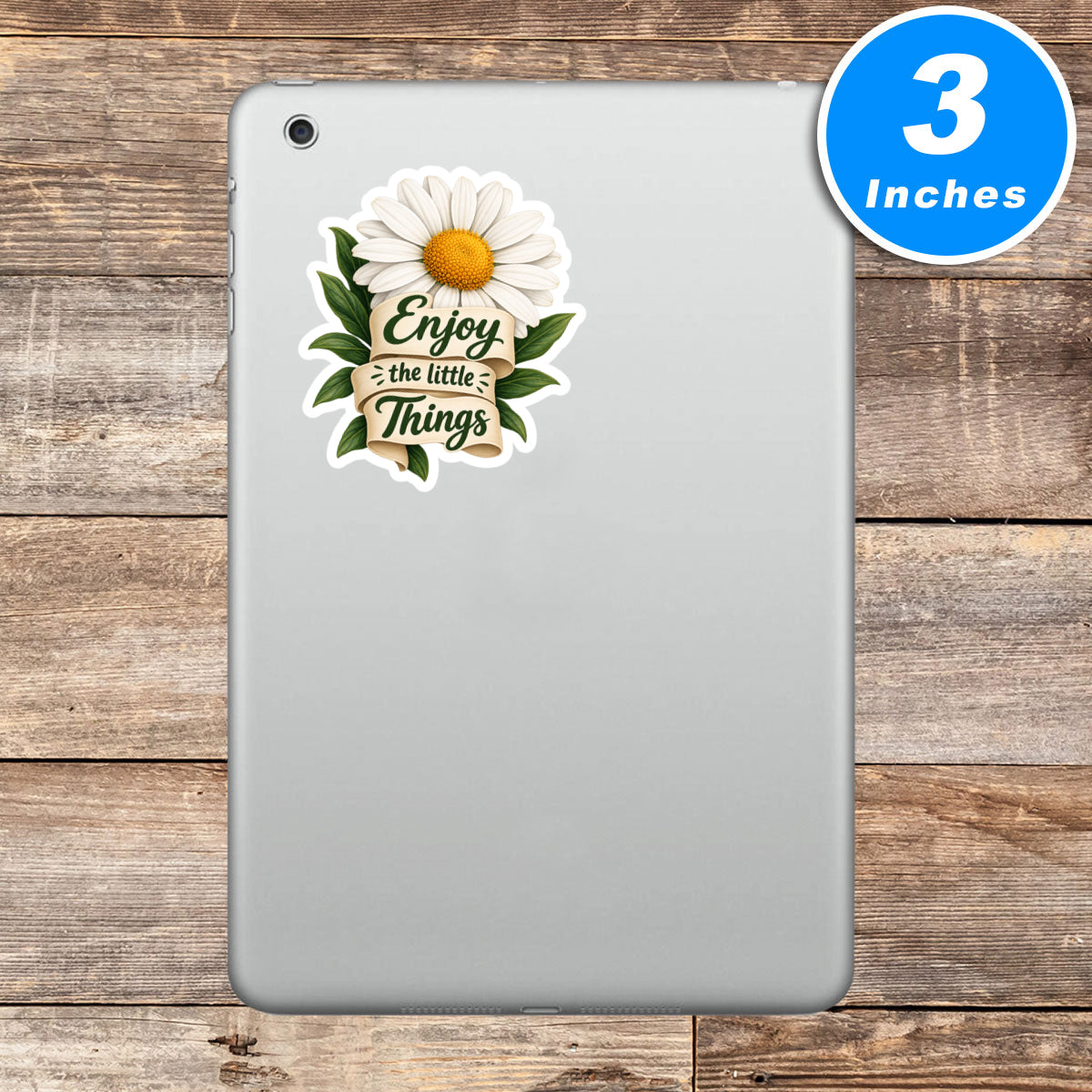 Enjoy The Little Things Quote Vinyl Stickers