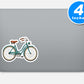 Hand-painted Vintage Bicycle Sticker Vinyl Stickers