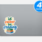 Id Rather Be Reading Quote Vinyl Stickers