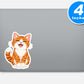 Happy Cat Vinyl Stickers