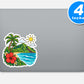 Hawaii Vinyl Stickers