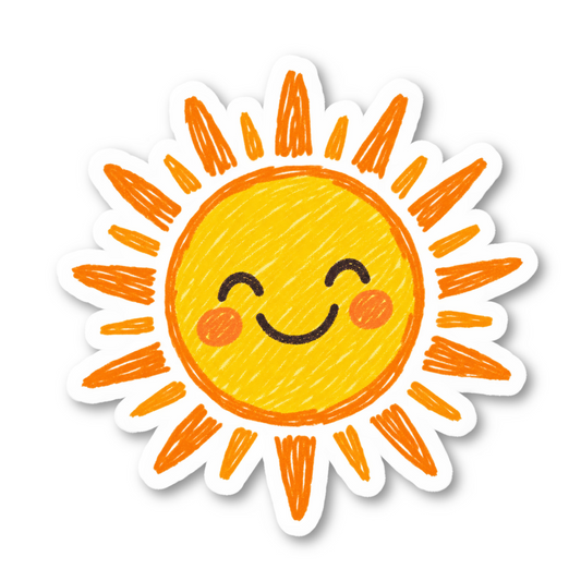 Sunshine Vinyl Sticker