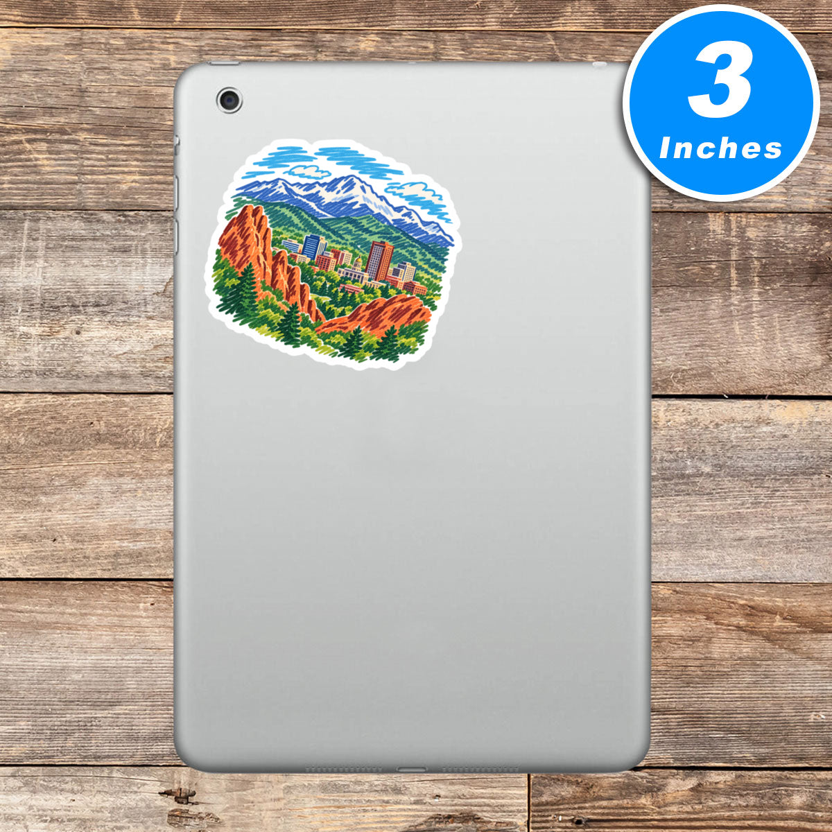 Colorado Springs Vinyl Stickers