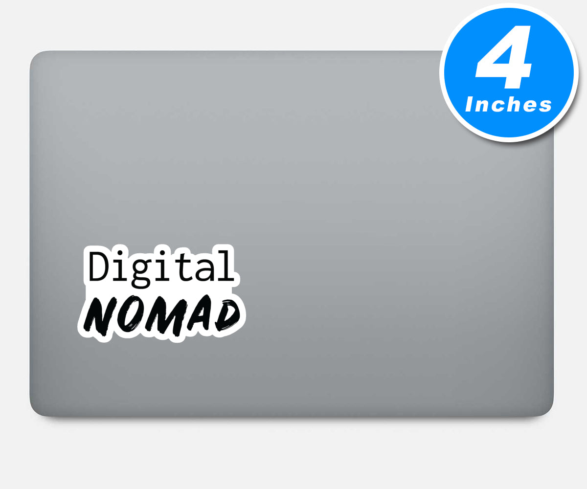 Digital Nomad Vinyl Stickers