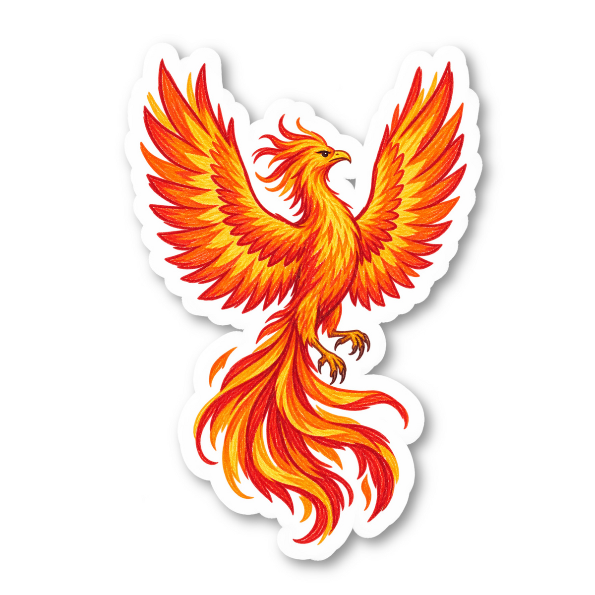 Phoenix Vinyl Sticker
