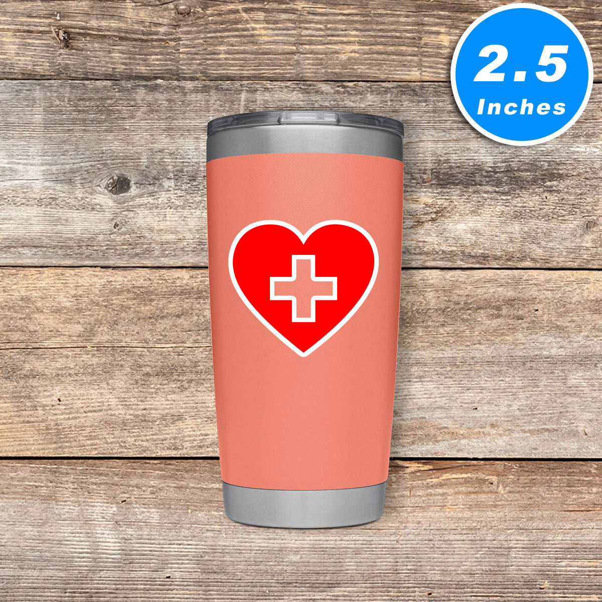 First Aid Medical Heart Doctors Vinyl Stickers