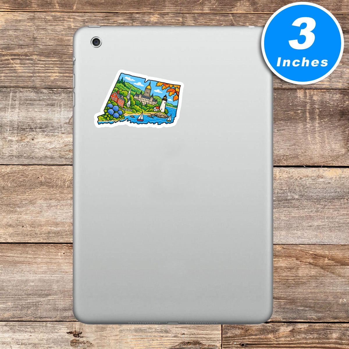 Connecticut Vinyl Stickers