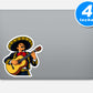 Mariachi Music Stickers Vinyl Stickers