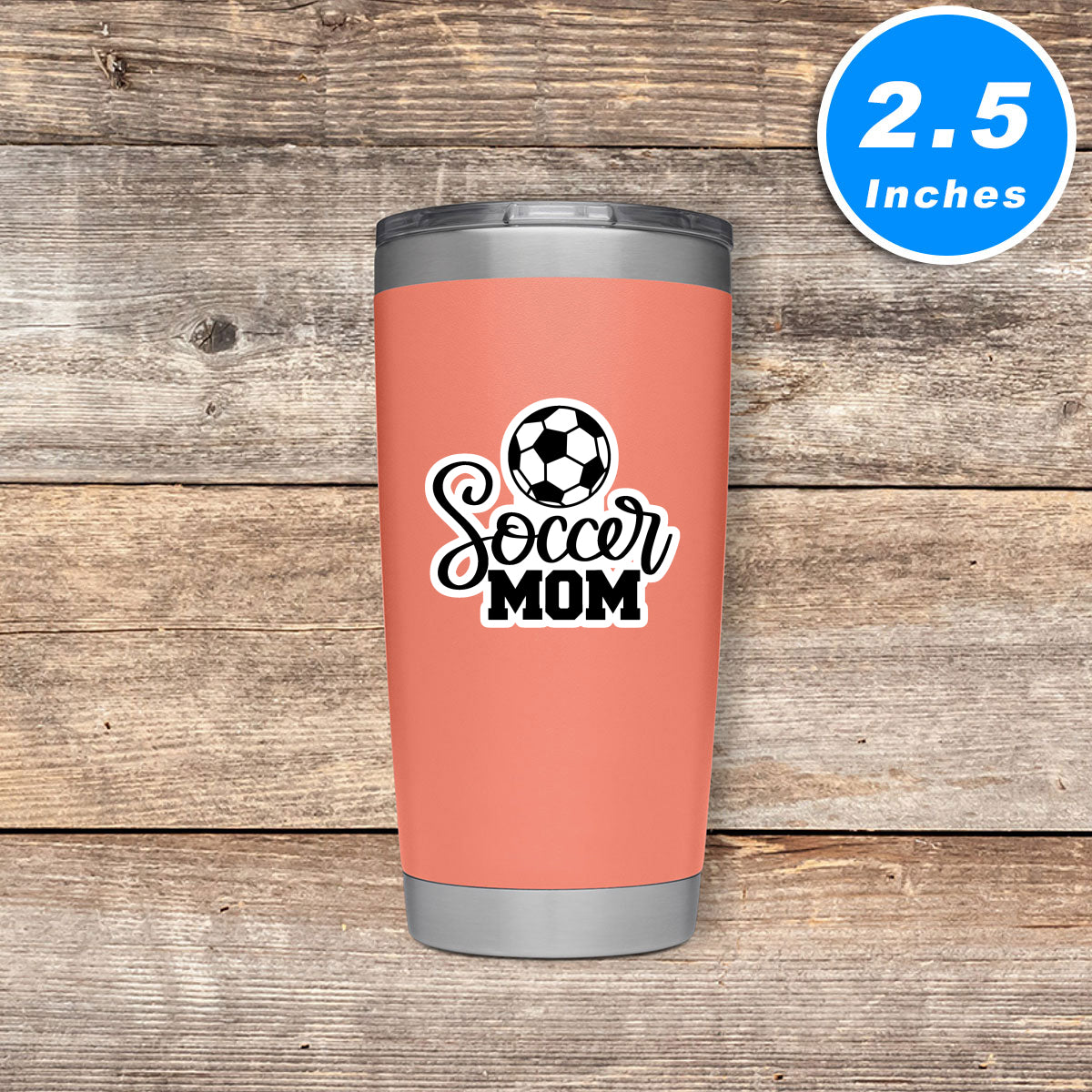 Soccer Mom Vinyl Stickers