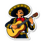 Mariachi Music Stickers Vinyl Sticker