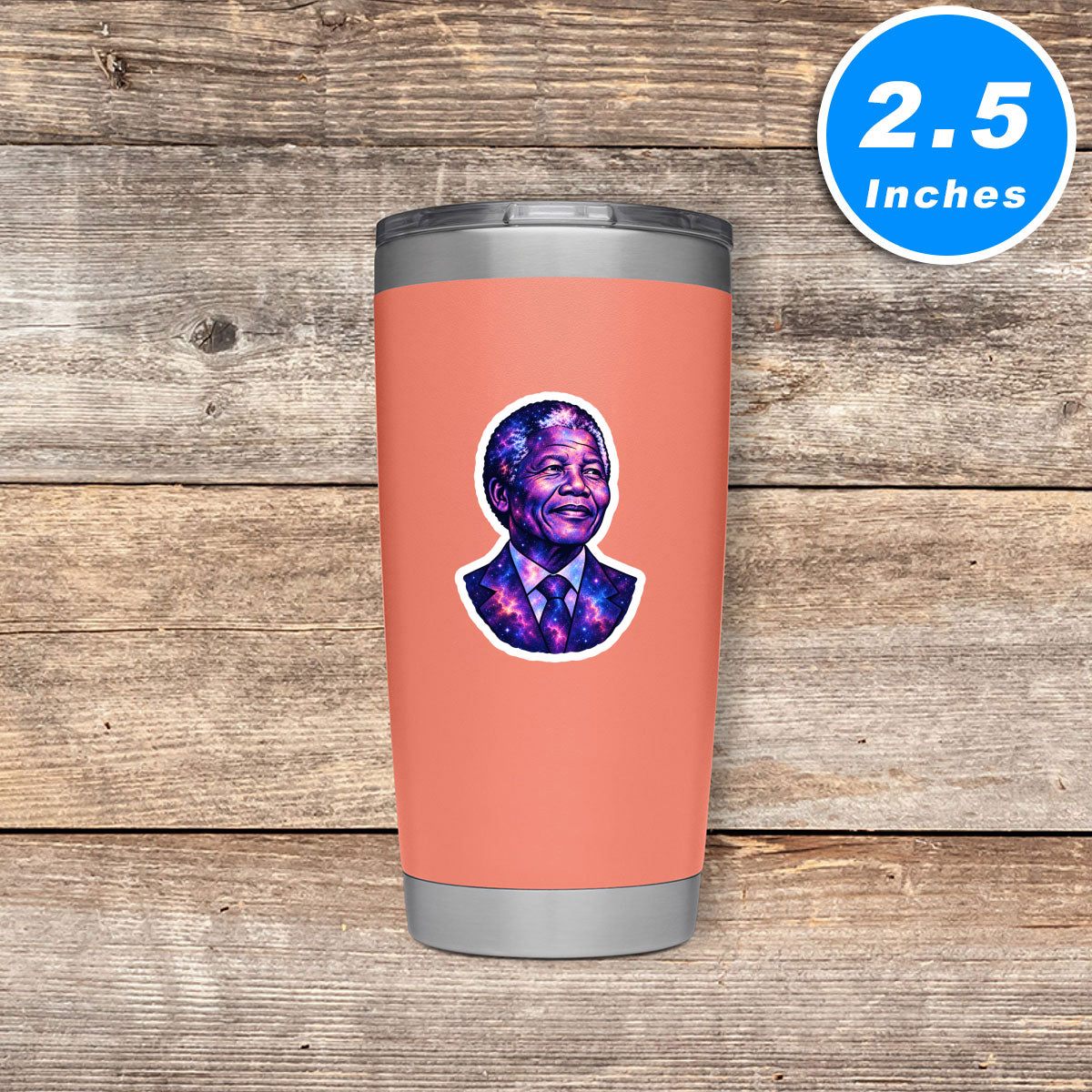 Nelson Mandela Sticker Vinyl Stickers