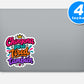 Latin Spanglish Phrases Vinyl Stickers