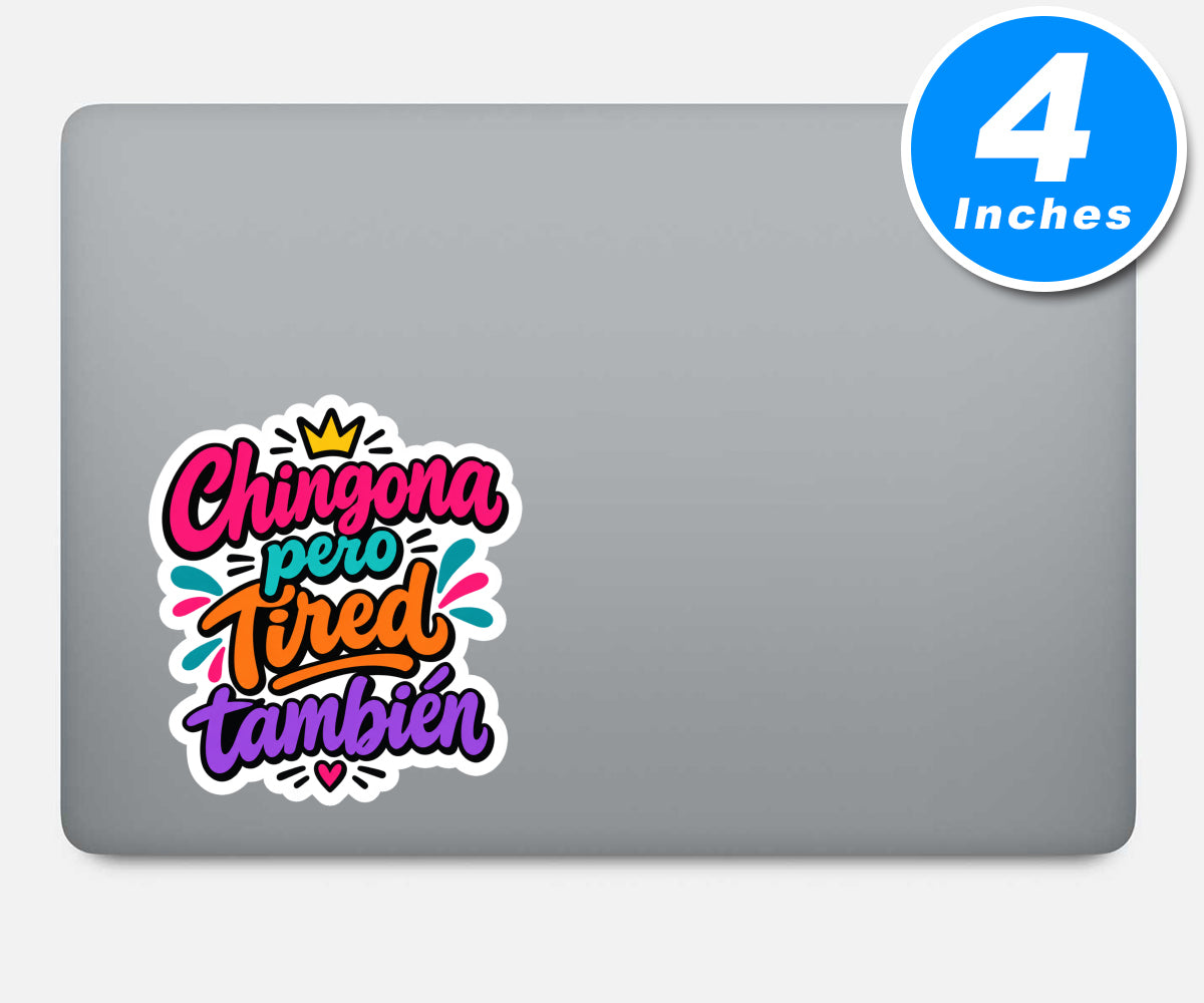 Latin Spanglish Phrases Vinyl Stickers