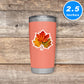 Fall Leaves Vinyl Stickers