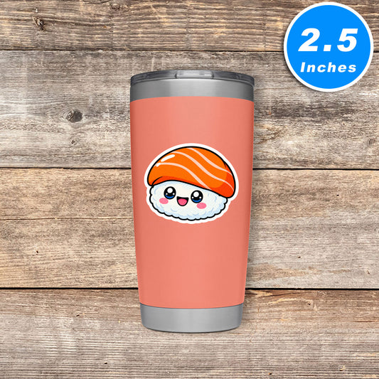 Kawaii Sushi Food Sticker Vinyl Stickers
