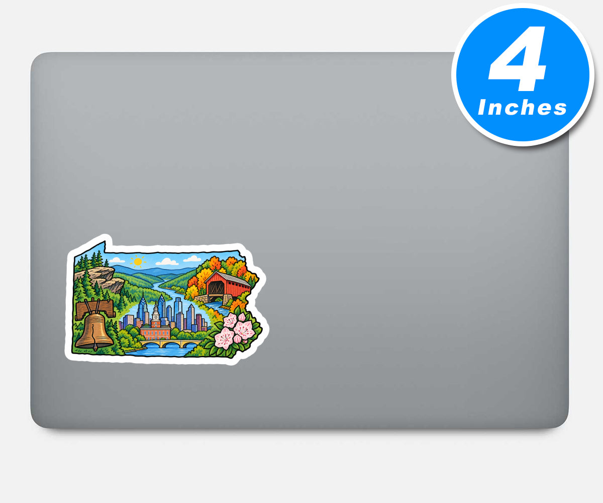 Pennsylvania Vinyl Stickers