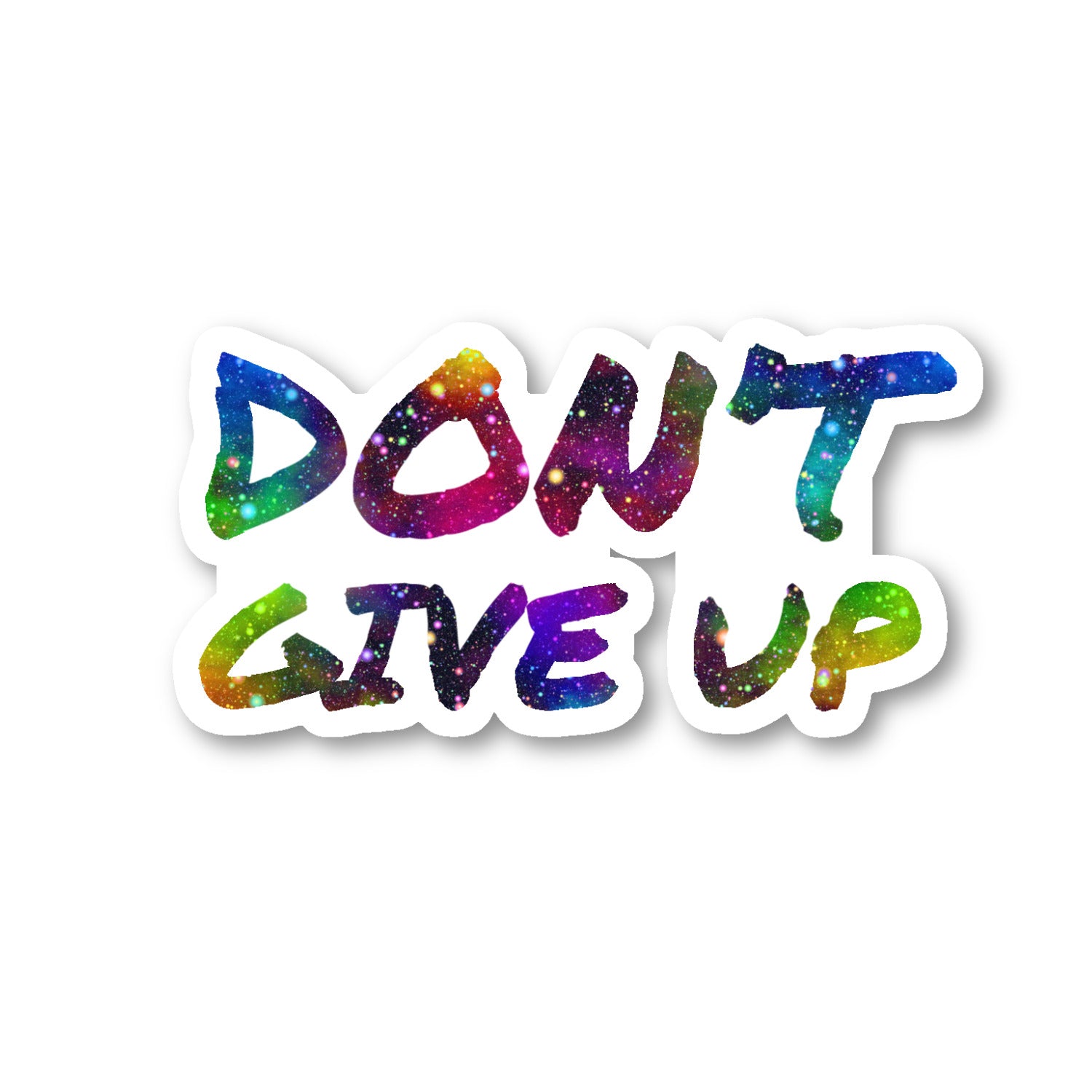 Do Not Give Up Vinyl Sticker
