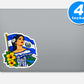 Salvadoran Pride Stickers Vinyl Stickers