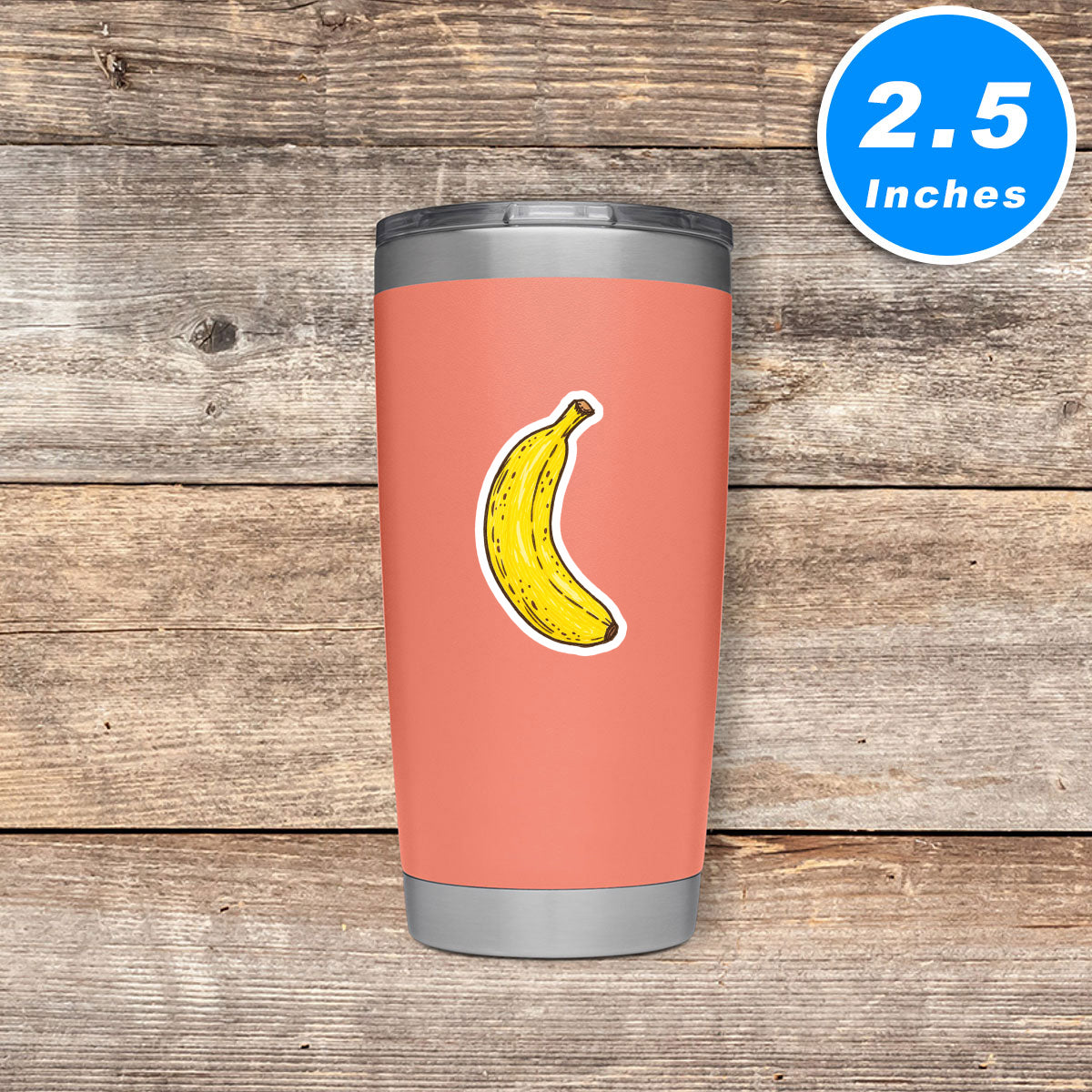 Banana Vinyl Stickers