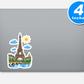 Paris Vinyl Stickers