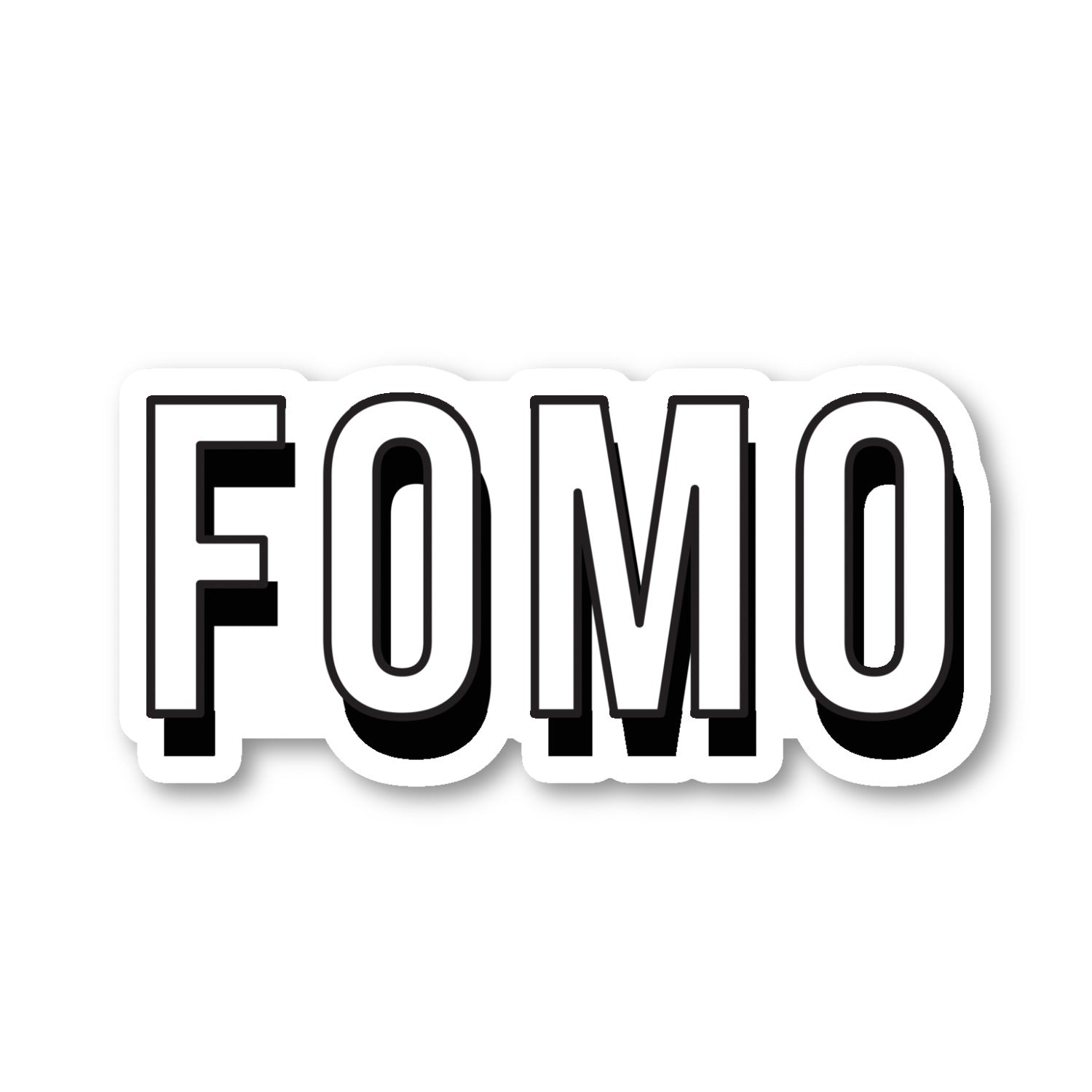 Fomo Vinyl Sticker