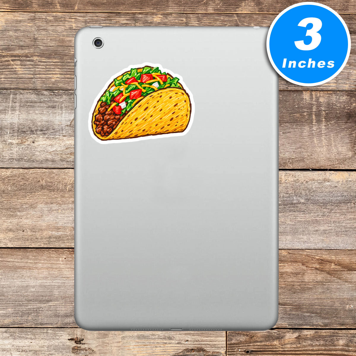 Latin Food Vinyl Stickers