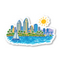 San Diego Vinyl Sticker