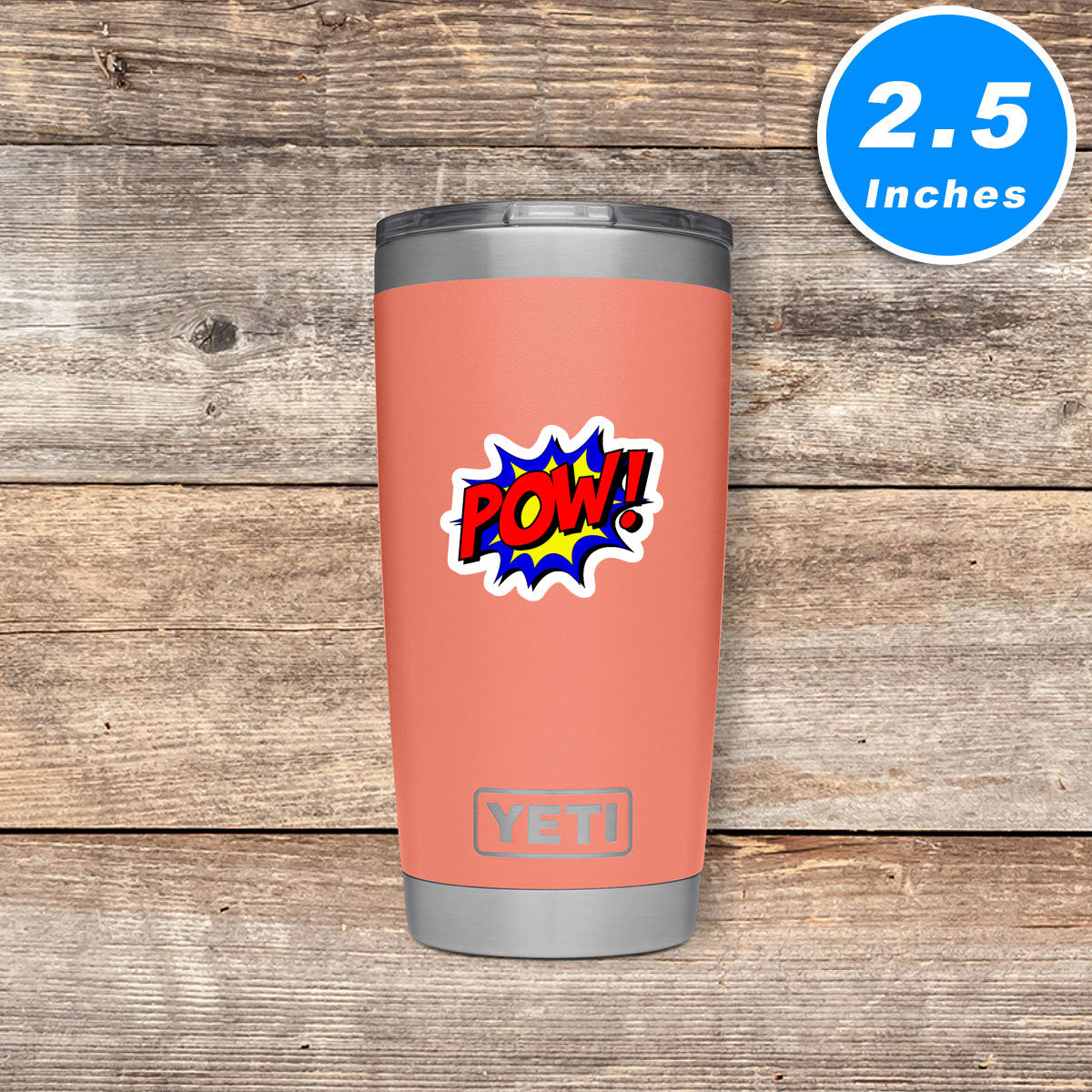Pow Vinyl Stickers