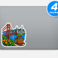 San Francisco Vinyl Stickers
