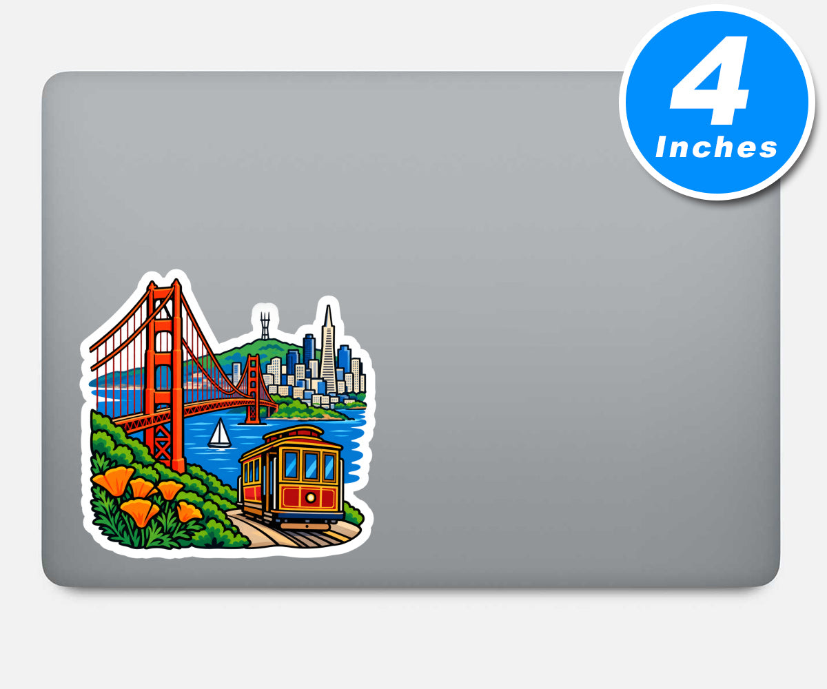 San Francisco Vinyl Stickers