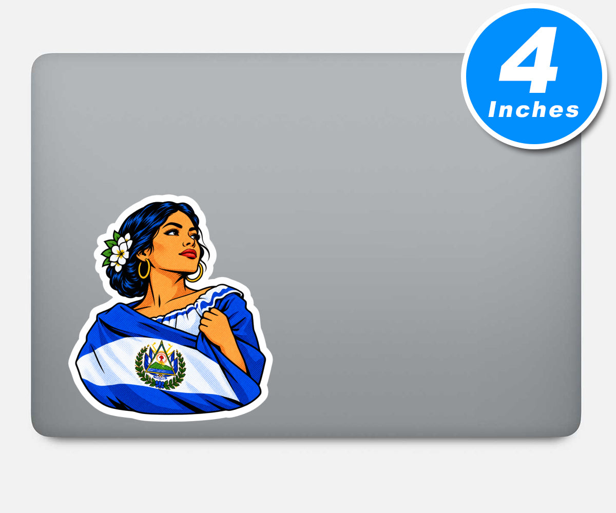 Salvadoran Pride Stickers Vinyl Stickers