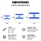 Israel Vinyl Stickers