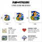 Salvadoran Pride Stickers Vinyl Stickers