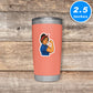 Strong Latina Woman Sticker Vinyl Stickers