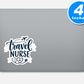 Travel Nurse Vinyl Stickers