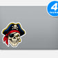 Pirate Stickers Vinyl Stickers
