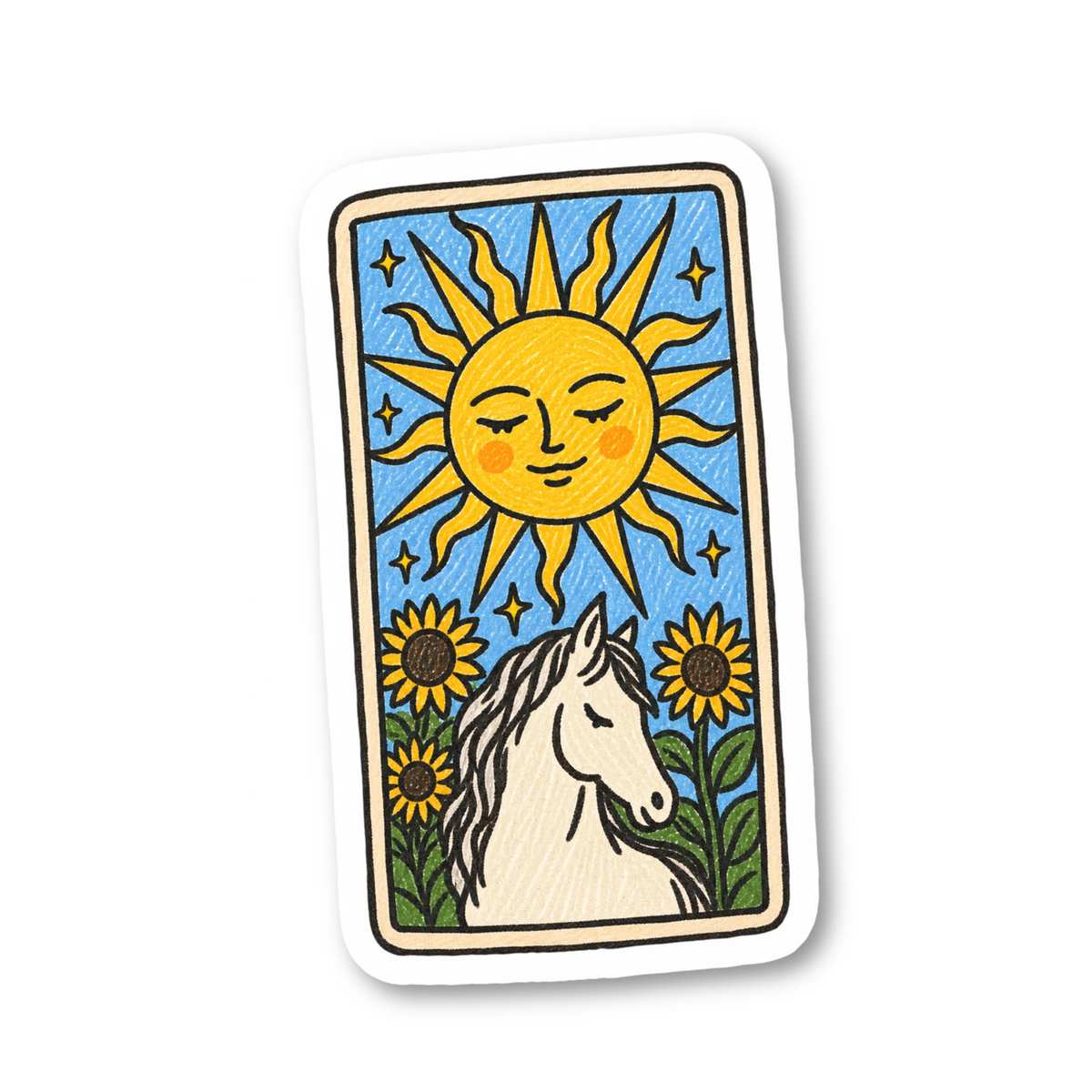 Tarot Stickers Vinyl Sticker